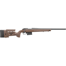 B-14 Series HMR Rifle, Bolt Action Rifle, 22 Creedmoor, 24" Barrel, Threaded 5/8X24, Cerakote Finish, Black, Black/Tan HMR Synthetic Stock with Cheek Riser and LOP Spacers, 5 Rounds, AICS Style Detachable Magazine B14S3514C