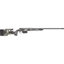 B-14 Wilderness Series HMR Rifle, Bolt Action Rifle, 22 Creedmoor, 24" Barrel, Threaded 5/8X24, Cerakote Finish, Gray, Molded Stock w/Mini-Chassis, Omni Muzzle Brake, Fluted Bolt, 5 Rounds, 1 Magazine, Right Hand B14S3814