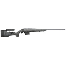 Premier Series, HMR Pro, Bolt Action Rifle, 25 Creedmoor, 24" 416 Stainless Steel Barrel, Cerakote Finish, Black with Gray Fleck, Bergara HMR Molded Stock with Mini-Chassis, 5 Rounds, 1 Magazine BPR20-25CM