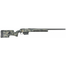 Ridgeback, Bolt Action, 6.5 Creedmoor, 24" Threaded Barrel, Black Finish, Camo Fiberglass Stock, 5Rd, AICS Style Detachable Magazine, TriggerTech Trigger, Bergara Premier Action, Fits Remington 700 Bases with 8X40 Screws BPR22-65F