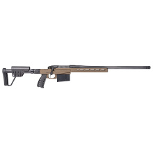 Premier Series MG Lite Rifle, Bolt Action Rifle, 7MM BackCountry, 20" Carbon Fiber Barrel, Threaded 5/8X24, Omni Muzzle Brake, Cerakote Finish, Black, Magnesium Chassis, Folding Stock, 5 Rounds, AICS Style Detachable Magazine, Right Hand BPR37-7BC