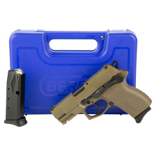 TPR9C, Double Action Only, Semi-automatic, Polymer Frame Pistol, Compact, 9MM, 3.5" Barrel, Matte Finish, Flat Dark Earth, Polymer Grips, Fixed Sights, 13 Rounds, 1 Magazine TPR9CFDE
