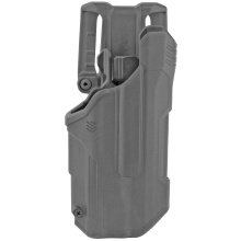 T-Series L2D, Duty Holster, Right Hand, Black, Fits Glock 17/22/31 With TLR1/TLR2, Includes Jacket Slot Belt Loop 44N200BKR
