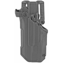 T-Series L3D, Duty Holster, Left Hand, Black Finish, Fits Glock 17/19/22/31 With TLR1/TLR2, Includes Jacket Slot Belt Loop 44N600BKL