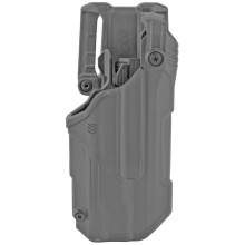 T-Series L3D, Duty Holster, Right Hand, Black Finish, Fits Glock 17/22/31 With TLR1/TLR2, Includes Jacket Slot Belt Loop 44N600BKR