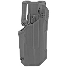 T-Series L3D, Duty Holster, Right Hand, Black Finish, Fits Glock 21 With TLR1/TLR2, Includes Jacket Slot Belt Loop 44N613BKR