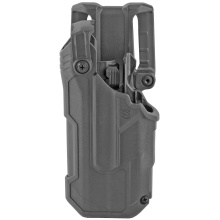 T-Series L3D, Duty Holster, Left Hand, Black Finish, Fits Glock 17/22/31 With TLR7, Includes Jacket Slot Belt Loop 44N700BKL