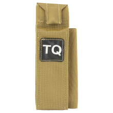 Tourniquet Pouch, Matte Finish, Coyote Tan, Helium Whisper Material HW-TQH-TNOW-EMPTY-CB