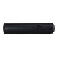 Banish Buck 30, Suppressor, .30 Cal, 6.9" Length, 1.54" Diameter, Stainless Steel Construction, Cerakote Finish, Black, HUB Compatible, Includes 5/8X24 Direct Thread Mount, 13.8oz 100000111318