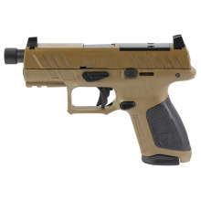 APX, A1 Tactical, Semi-automatic, Striker Fired, Compact, 9MM, 4.9" Barrel, 1/2X28 Thread Pitch, Adjustable Rear Sights, Flat Dark Earth, (2)-17 Round Magazines and (1)-15 Round Magazine JAXA1C917TACFDE