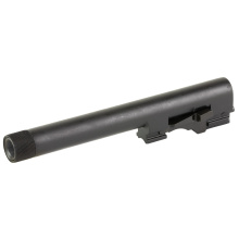 92FS Threaded Barrel, Barrel, 5", 1/2X28 Thread Pitch, 9MM, Matte Finish, Black, Fits Beretta 92FS JB92TH