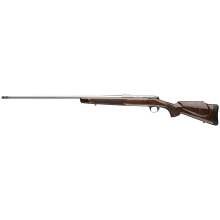 X-Bolt 2, White Gold Medallion, Bolt Action Rifle, 6.5 Creedmoor, 22" Sporter Contour Barrel, 1:8 Twist, Threaded M13X.75, Muzzle Brake, Polished Finish, Silver, Gloss Finished V/VI American Walnut Stock, 4 Rounds, 1 Magazine 036007282