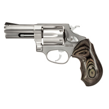 RP63, Double Action/Single Action, Steel Framed Revolver, 357 Magnum, 3" Barrel, Blued Finish, Black, Gray Laminate Grips, Fixed Sights, 6 Rounds 2-RP639WD1