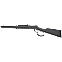 R92 Triple Black, Lever Action Rifle, 357 Magnum, 16.5" Round Threaded Barrel, Matte Blued Finish, Black, Coated Wood Furniture, Adjustable Sights, Picatinny Optics Rail, 8 Rounds, Right Hand 923571613-TB