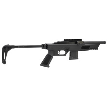 RS22P, Semi-automatic, Polymer Frame Pistol, 22LR, 6" Threaded Barrel, 1/2X28 Thread Pitch, Matte Finish, Black, Strike Industries FSA Lite Folding Brace, Picatinny Rail for Optics, 10 Rounds, 1 Magazine RS22P6BK-SMPB