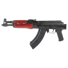 Draco, Semi-automatic Pistol, 7.62X39, 12.25" Threaded Barrel, Russian Red Wood Handguards, Rear 1913 Picatinny Rail, Matte Finish, Black, 30 Rounds, 1 Magazine HG1916PR-N