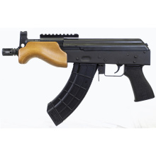 VSKA Micro Draco, Semi-automatic, Metal Frame Pistol, 762X39, 6" Barrel, Threaded 14x1LH, Steel, Anodized Finish, Black, Polymer Grip, Hardwood Handguard, 30 Rounds, 1 Magazine HG7596-N