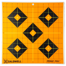 Sight-In Target, 12", Orange/Black, 5-Pack 1166104