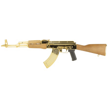WASR-10, Semi-automatic Rifle, 7.62X39, 16.25" Barrel, 24K Gold Plated Finish, Wood Furniture, 30 Rounds, 1 Magazine RI5789-N