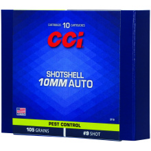 Pest Control Shotshell, 10MM, Bismuth Shot, 10 Round Box 3710