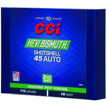 Hevi-Bismuth, 45 ACP, Bismuth Shot, 10 Round Box 3745B