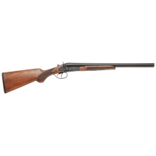 500 Coach, Side by Side Shotgun, 12 Gauge, 3" Chambers, 18.5" Barrels, Matte Finish, Black, Walnut Checkered Stock, Bead Front Sights, 2 Rounds, Includes (5)-Choke Tubes- F, IM, M, IC, C 930.400