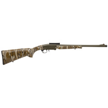 101, Single Shot, 20 Gauge, 3" Chamber, 20" Barrel, Cerakote Finish, Olive Drab Green, Synthetic Stock, Mossy Oak Bottomland Camo, Fiber Optic Front Sights, Rear Picatinny Rail, 1 Round, Includes MC-1XXF Choke Tube 930.424