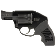 The Walker, Revolver, Double Action Only, 22 WMR, 2" Barrel, Aluminum Small Frame, Anodized Finish, Black, Black, Small Compact Rubber Grip, Fixed Sights, 8 Rounds 12311