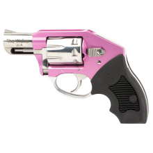 The Walker, Revolver, Double Action Only, 22LR, 2" Barrel, Aluminum Samll Frame, Anodized Finish, Pink, Silver Hi-Polish Components, Small Compact Rubber Grips, Fixed Sights, 8 Rounds 52251