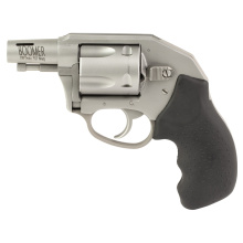 Boomer, Revolver, Double Action Only, 357 Magnum, 2" Ported Barrel, Stainless Steel Frame, Silver, Compact Rubber Grip, Trenched Sight, 5 Rounds 73559