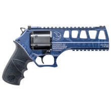 Rhino, 60DS, Revolver, DA/SA, 9MM, 6", Black, Walnut, 6 Rounds, 3 Moon Clips, Adjustable Rear Sight, Alloy 340.349
