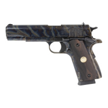 1911 Field Grade, Semi-automatic, Steel Frame Pistol, Full Size, 45 ACP, Color Case Hardened, Walnut Diamond Checkered Grips, Front Slot Mounted and Rear Dovetail Sights, 8 Rounds, 1 Magazine 440.191