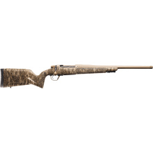 Evoke, Bolt, Rifle, 22 Creedmoor, 22" Barrel, Threaded 5/8X24, Cerakote Finish, Bronze, Mossy Oak Camo Polymer Stock with Integrated Picatinny Rail, TriggerTech Adjustable Trigger, 4 Rounds, 1 Magazine 801-15058-01