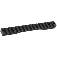 1 Piece Base, Black, Anodized, 0MOA, Compatible with Remington 700 Long Action 810-00012-02