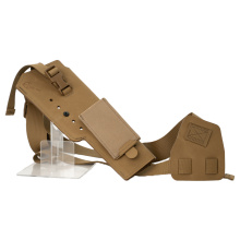 Varmint Wrangler XL, Chest Holster, Fits Most Full Size Pistols with Suppressors Attached and Weapon Mounted Light, Coyote Brown VWX103