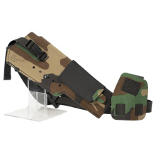 Varmint Wrangler XL, Chest Holster, Fits Most Full Size Pistols with Suppressors Attached and Weapon Mounted Light, M81 Camo VWX111