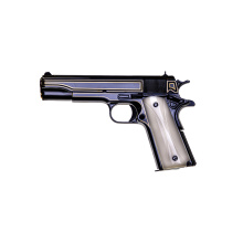 1911C, TALO, Government, Semi-automatic, Full Size, 45 ACP, 5", Blue, Wood, 7 Rounds, 1 Magazine, Steel, Blued O1911C-RJW