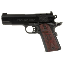 Combat Commander, 1911, Single Action Only, Commander, Steel Frame Pistol, 38 Super, 4.25" Barrel, Blued Finish, Black, G10 Grips, White-Dot Novak Sights, Optics Ready, Manual Safety, 8 Rounds, 1 Magazine O4943XE-OR