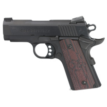 Defender 9mm 3 Inch Barrel Blued Cerakote Black Finish Novak Night Siight G10 Checkered Black Cherry Grips 8 Round