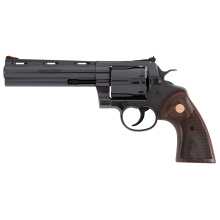 Anaconda, Revolver, Double Action/Single Action, Steel Frame, 44 Remington Magnum, 6" Barrel, Blued Polished Finish, Black, Red Ramp Front/Adjustable Rear Sights, Target Walnut and Gold Medallion Grips, 6 Rounds ANACONDA-BP6WTS