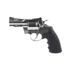 Grizzly, Revolver, Double Action/Single Action, Metal Frame Revolver, 357 Magnum, 3" Barrel, Vent Rib, Ported Barrel, Stainless Steel Finish, Silver, Rubber Grip, Red Ramp Front & Adjustable Rear Sights, 6 Rounds GRIZZLY-SP3RTS