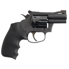 King Cobra, Revolver, Double/Single Action, 22 LR,2" Barrel, Carbon Steel, Polished Blued Finish, Hogue Rubber Grips, Fiber Optic Front and Adjustable Rear Sights, 10 Rounds KCOBRA22-BP2RFO