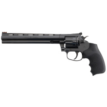 King Cobra Target, Revolver, Double/Single Action, 22 LR, 8" Barrel, Carbon Steel, Polished Blued Finish, Hogue Rubber Grips, Fiber Optic Front and Adjustable Rear Sights, 10 Rounds KCOBRA22-BP8RFO
