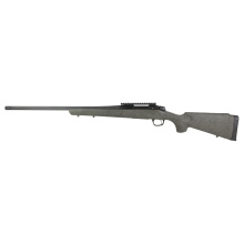 Cascade X-Treme, Bolt Action Rifle, 243 Winchester, 22" Threaded Barrel, 5/8x24, Omni Muzzle Brake, Cerakote Finish, Black, Olive Drab Green Synthetic Stockwith Black Web, 4 Rounds CR3977G