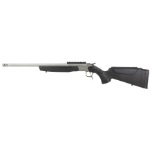 Scout Gen 3 Take-Down, Single Shot Rifle, 308 Winchester, 20" Barrel, Theaded 5/8x24, Omni Muzzle Brake, Stainless Steel, Silver, Black Synthetic Stock, 1 Round CR4437S