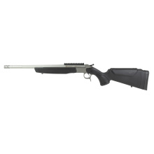 Scout Gen 3 Take-Down, Single Shot Rifle, 338 ARC, 18" Barrel, Threaded 5/8x24, Omni Muzzle Brake, Stainless Steel, Silver, Black Synthetic Stock, 1 Round CR4447S