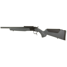 Scout Gen 3, Single Shot Rifle, 338 ARC, 16.5" Threaded Barrel, 5/8x24 Thread Pitch, Matte Finish, Black, Gray Synthetic Furniture, 1 Round CR4447