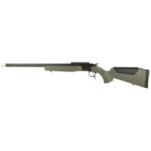Scout Spur, Single Shot Shotgun, 28 Gauge, 3" Chamber, 22" Barrel, Matte Finish, Black, Olive Drab Green Synthetic Stock, 1 Round, Includes TruLock XX Full Choke CR4919