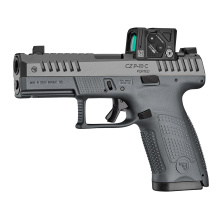 P-10 C Ported COA, Semi-automatic, Striker Fired, Polymer Frame Pistol, Compact, 9MM, 4" Ported Barrel, Nitride Finish, Black, Contrast Luminescent 3 Dot Sights, Includes Aimpoint COA, 10 Rounds, 1 Magazine 01582