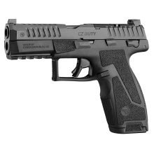 DUTY 4.0F, Semi-automatic, Striker Fired, Polymer Frame Pistol, Full Size, 9MM, 4" Barrel, Nitride Finish, Black, H3 Tritium Night Sights, Optic Ready, Ambidextrous Manual Safety, 10 Rounds, 2 Magazines, 3 Interchangeable Grip Modules 05082